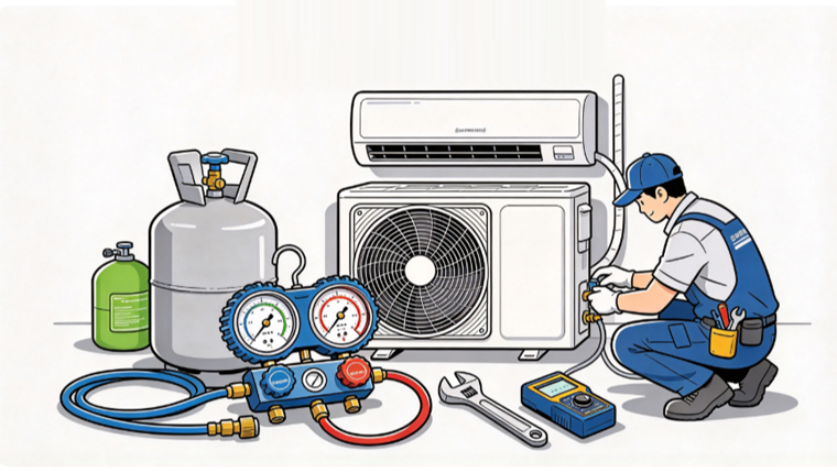 Refrigerant replacement Refrigerant replacement